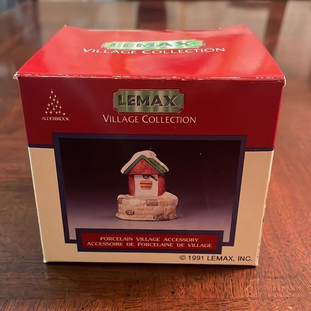 Lemax Water Wishing Well Town Village Accessories New Dickensvale Christmas